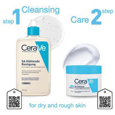 CeraVe SA Urea Smoothing Moisturising Cream 340 ml