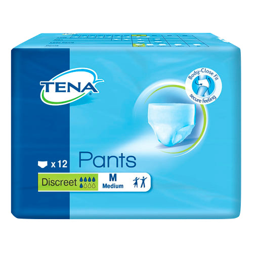 TENA Pants Discreet M 75-100 cm Disposable Pants 12 pcs