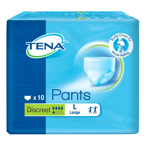 Pantaloni tenați discreți L 95-125 cm Pantaloni de unică folosință 8x10 PC-uri