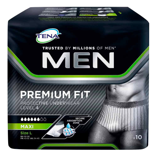 TENA Men Level 4 Premium Fit 10 pcs  VicNic.com