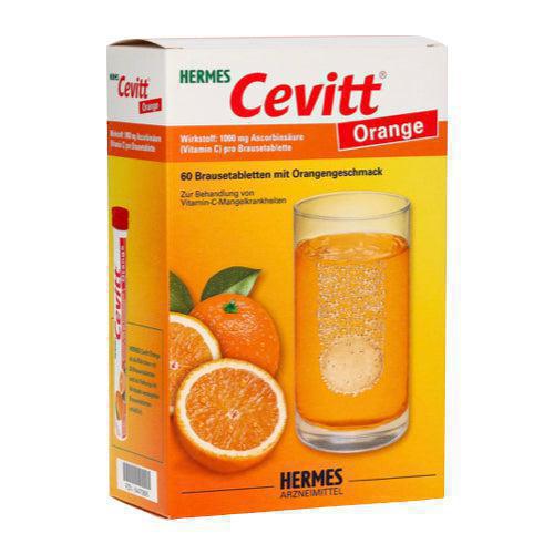 Hermes Cevitt Orange Effervescent Tablets 60 pcs