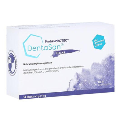 מקלות Dentasan ProbioProtect לתמיכה במיקרוביוטה אוראלית 14 יחידות