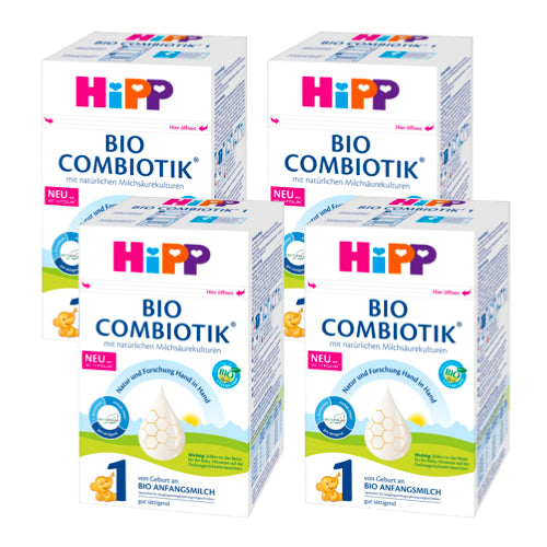 Hipp 1 Combiotic Organic Baby Formula (from birth) - Pack of 4 x 600g
