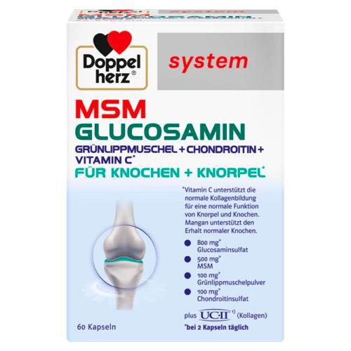 Doppelherz System MSM 60 kapsulės