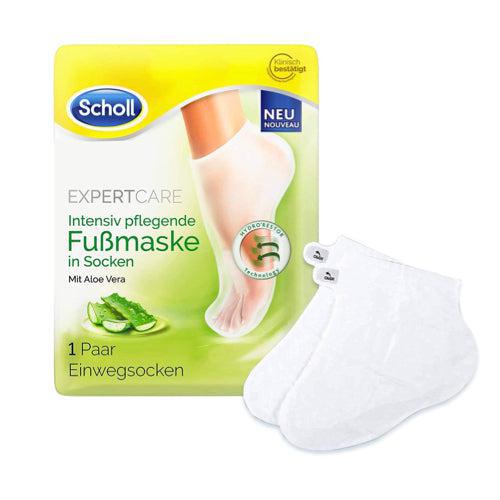 Scholl Expert Care Intensive Nourishing Foot Mask with Aloe Vera 1 pair