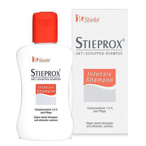 Stiefel's Stieprox Anti-Dandruff Shampoo is an intense treatment of strong dandruff and itchiness