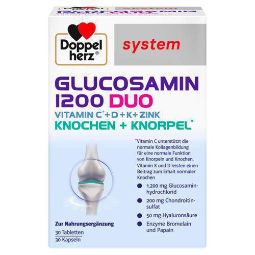 Doppelherz Glucosamin 1200 DUO 30 cap & tab new