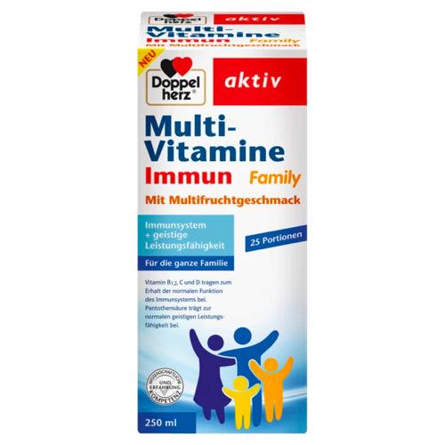 Doppelherz System Multivitamin Drink for Family 250 ml - 2022 new design 