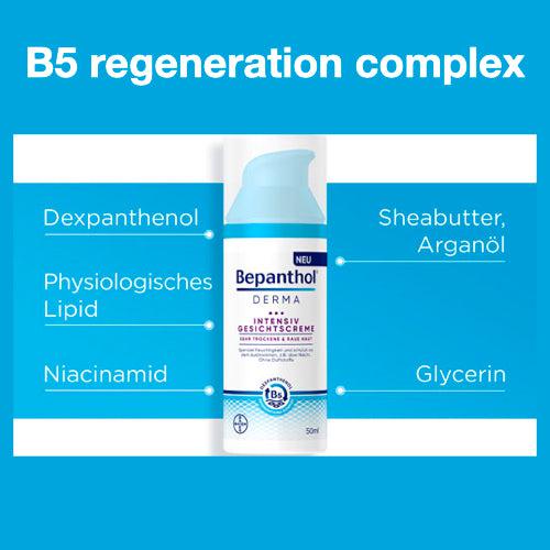 Bepanthol Face Cream Intensive 50 ml - new ingredients