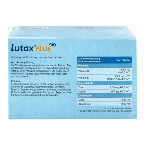 Lutax Plus Capsules 270 Cap