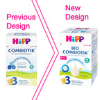 Hipp 3 Combiotic Organic Follow-on Milk (10 months+) - Pack of 4 x 600g