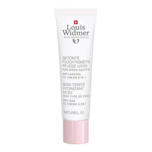 Louis Widmer Tinted Moisturiser UV 20 CC Cream Naturel 01 Unscented 30 ml