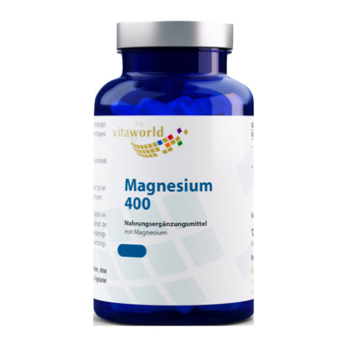 VitaWorld Magnesium 400 Capsules - German food supplement - VicNic.com