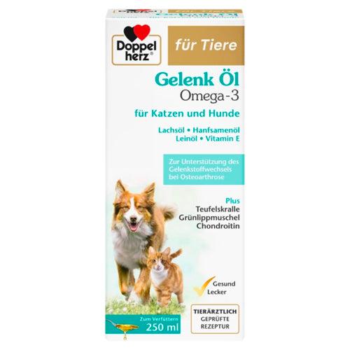 <tc>Doppelherz</tc> Omega-3 leddolje for katter og hunder 250 ml