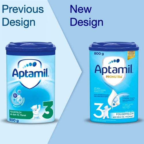 <tc>Aptamil</tc> PRONUTRA 3 Baby Formula Suif-On-Milk - Pack de 6 x 800g