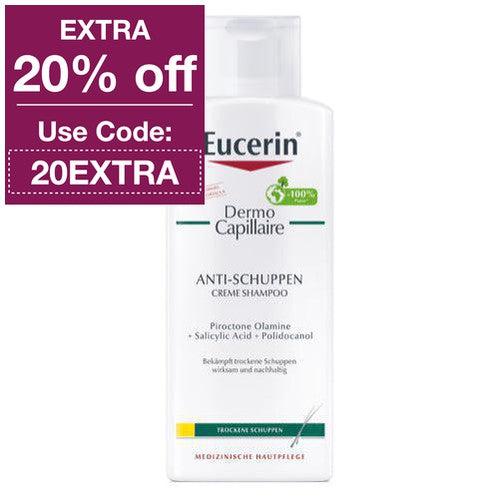 Eucerin DermoCapillaire Anti Dandruff Cream Shampoo 250 ml