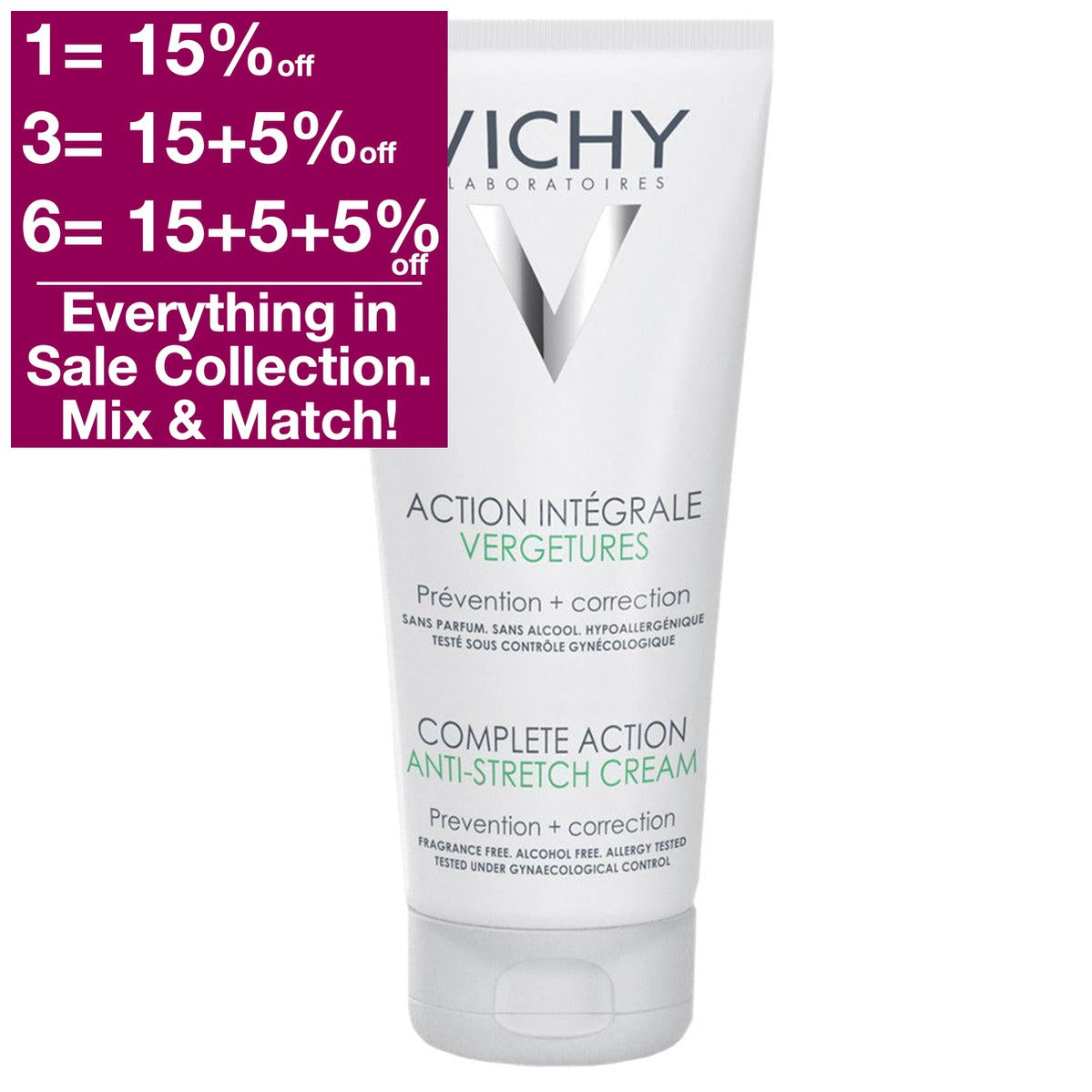 Vichy Anti Stretch Mark Cream 2Vichy Anti Stretch Mark Cream softens stretch marks and prevents recurrence.   - VicNic.com