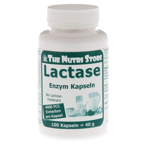 Nutri Store Lactase 4000 FCC Enzyme Capsules 100 cap