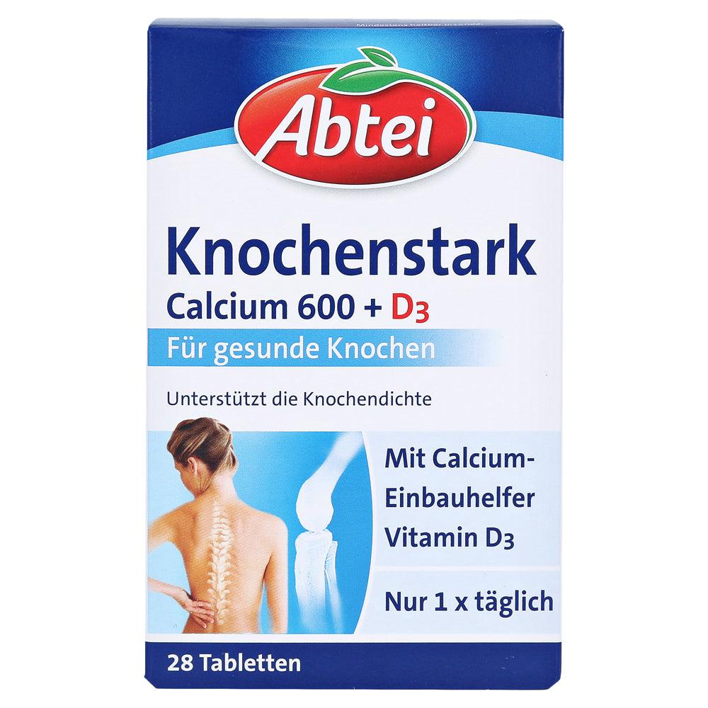 Abtei Strong Bone Calcium 600 + D3 28 tab