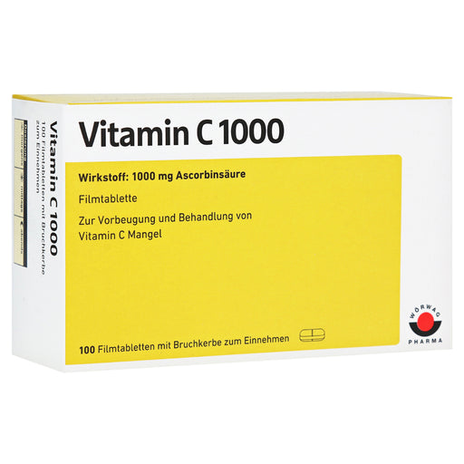 Vitamin C 1000 Film-Coated Tablets 100 pcs