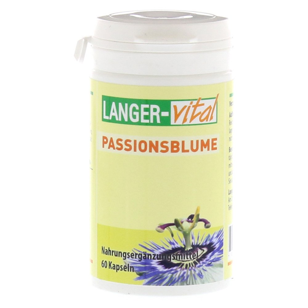 Passion Flower 230 Mg Capsules 60 pcs