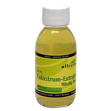Allcura Extract de colostrum organic lichid 125 ml