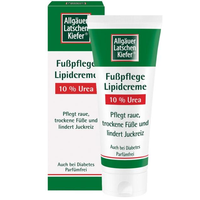 Allgäuer latschenkiefer 10% קרם שומנים ברגל אוריאה 100 מ"ל