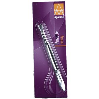 ApoLine Tweezers Angled 8 cm 1 pcs