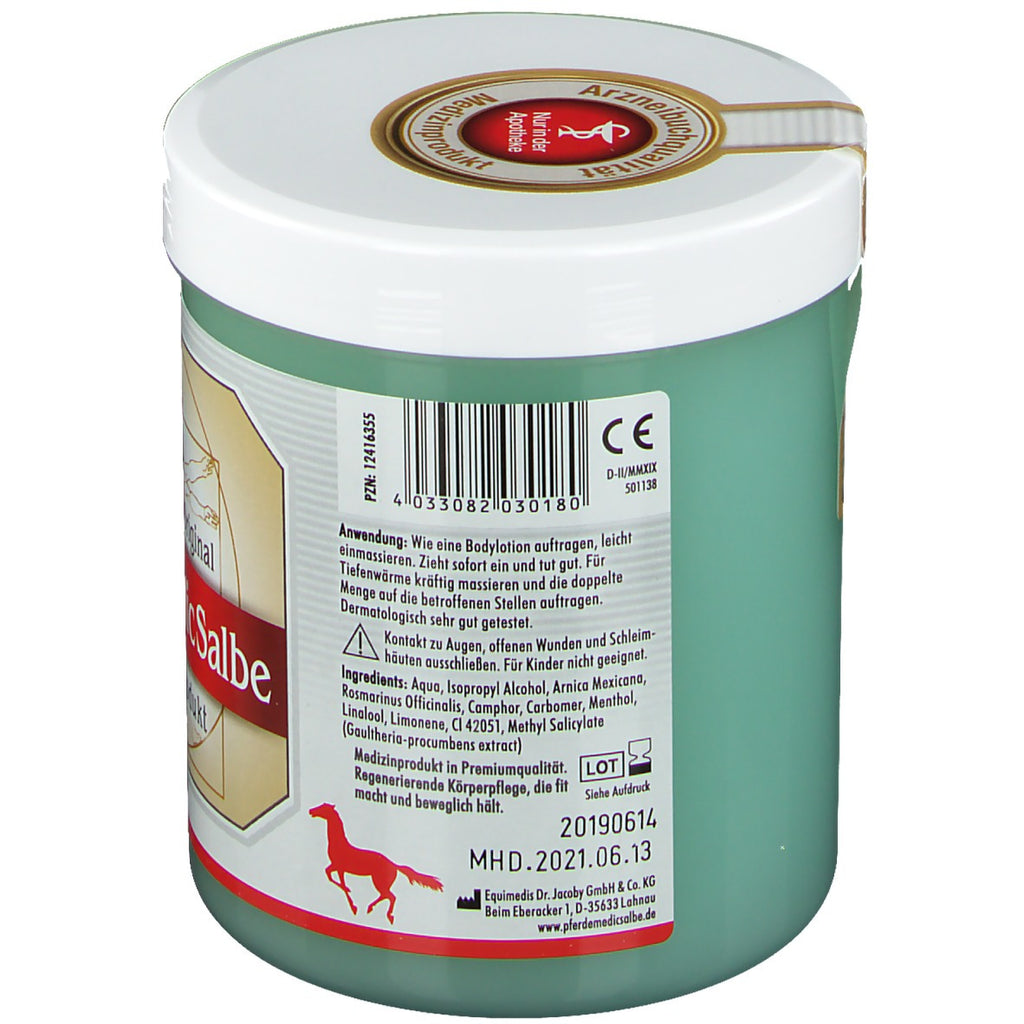 Horse Ointment Pharmacist Original - side