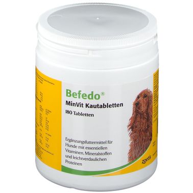 犬用のbefedo minvit chewable 180 pcs