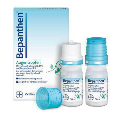 Bepanthen Eye Drops 2 x 10 ml