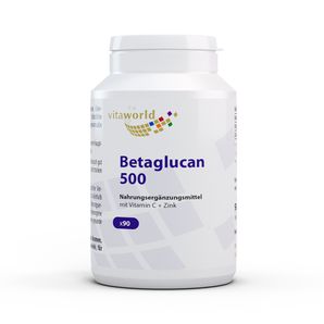 Betaglucan 500 + Vit. C + Zinc Capsules 90 cap
