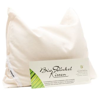 Organic Spelt Grains Pillow 40x80 cm 1 pcs