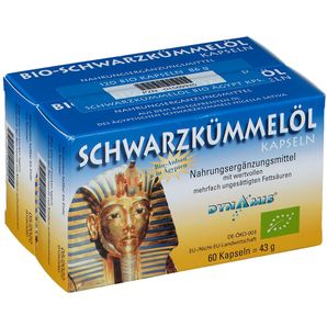 Organic Egyptian Black Cumin Oil Capsules 120 pcs