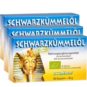 Organiske egyptiske sorte spidskommenolie kapsler 180 stk.