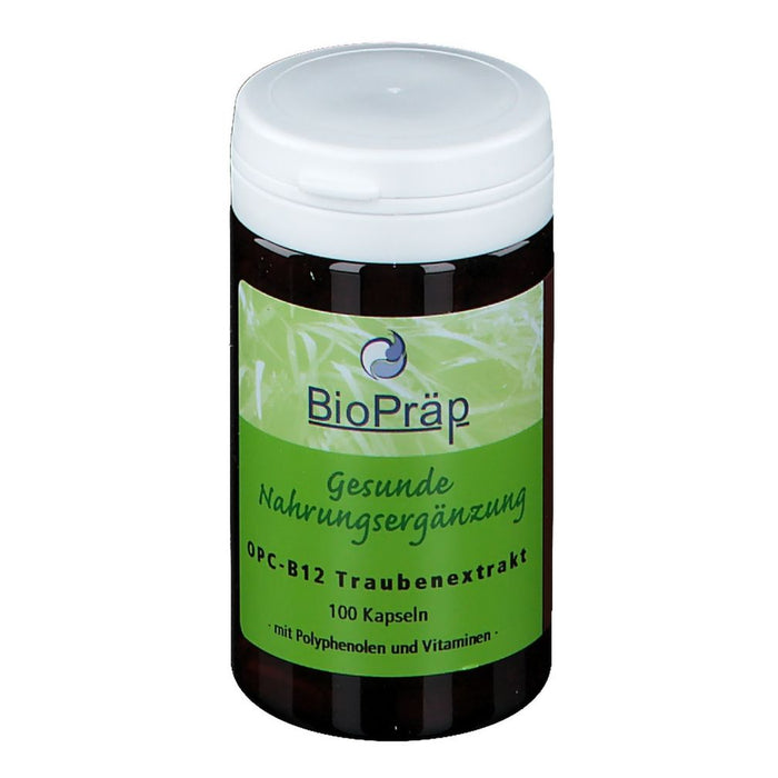 BioPräp OPC B12 Grape Extract Capsules 100 pcs