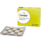 Oackage box next to the table blister pack