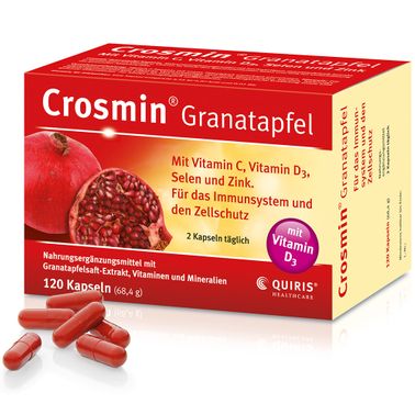 Crosmin Pomegranate כמוסות 120 יח '