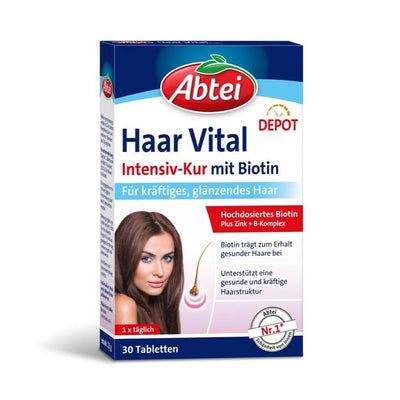 Abtei Hair Vital Capsules for Hair Support 30 pcs