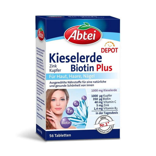 Abtei Silica Plus Biotin Depot 56 tab