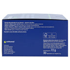 Side of the package, highlighting that vitamin C, vitamin E, selenium and zinc contribute the protection of cells from antioxidant stress