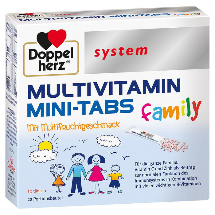 Doppelherz System Multivitamin Mini-Tabs Family 20 pcs