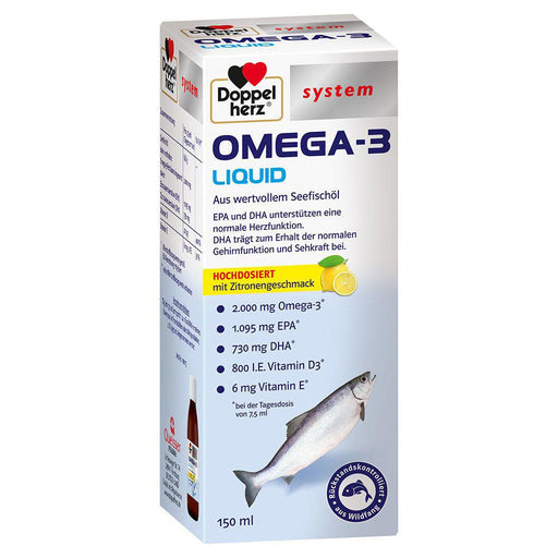 Doppelherz System Omega-3 Liquid 150 ml