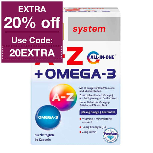 Doppelherz A-Z Omega 3 All-in-one cap 60 pcs