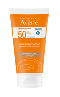 The Avene tinted sun cream SPF 50+ offers daily sun protection with an extended light protection spectrum. It is ideal for dry, sensitive facial skin. Its velvety, melting texture provides the face with moisture for up to 8 hours* and leaves the skin nourished and soft. Thanks to its natural tone, it adapts to most skin tones and evens out the complexion on a daily basis, making it an excellent make-up base. The formula is also waterproof.