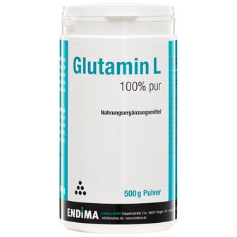 Endima Glutamine L 100% καθαρή σκόνη 500 γρ