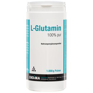 Endima L-Glutamină 100% pudră pură pentru sprijin muscular 1000 g