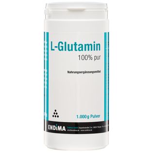 Endima L-Glutamine 100% Pure Powder 1000 g