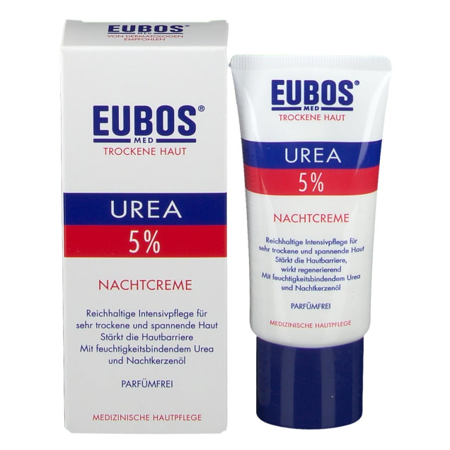 Eubos 5% Urea Night Cream 50 ml box