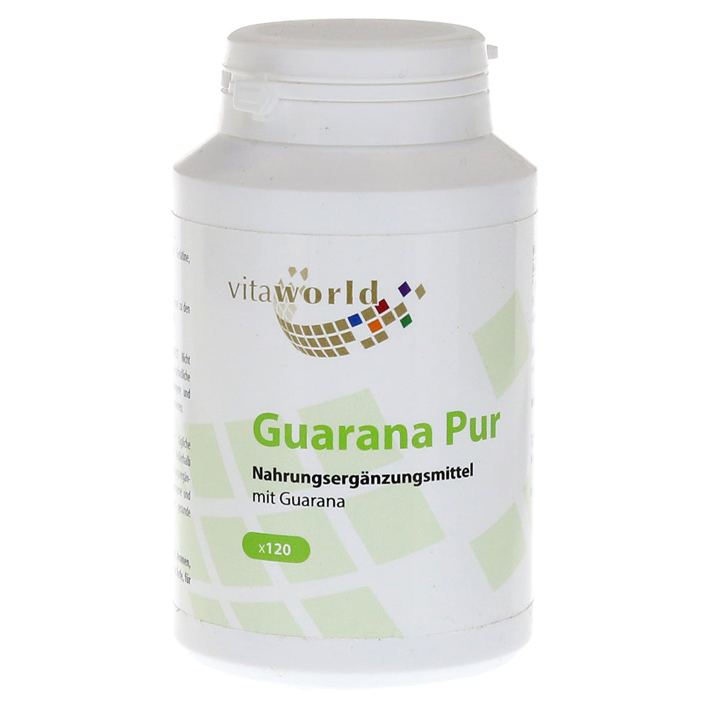 Guarana Pur 500 Mg Capsules 120 pcs